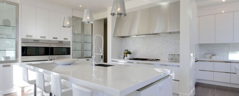 Modern Nano White kitchen fitting